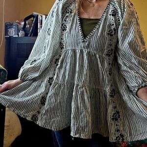 Free People BOHO Hippie Top